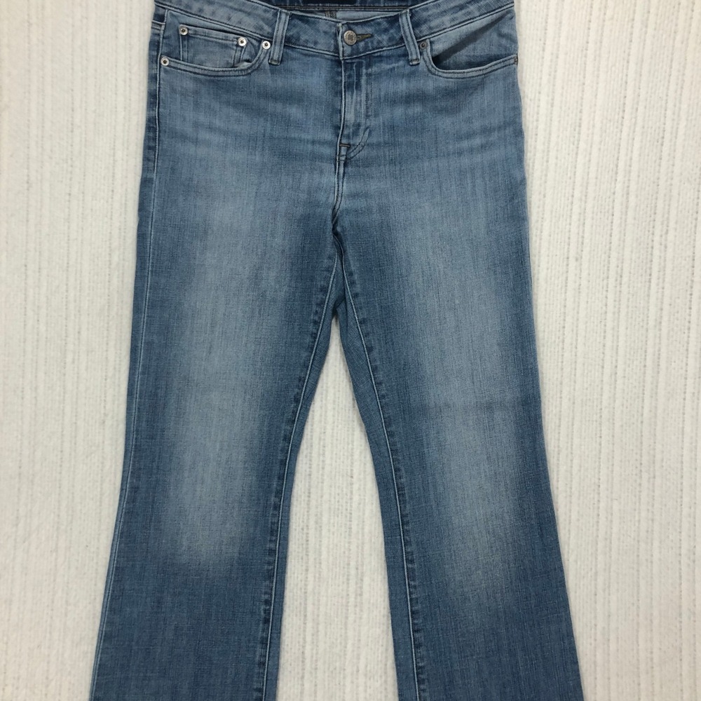 Lucky Brand Lolita Bootcut Jeans Medium Wash Ankle Denim 7WD10835 Blue Womens 10
